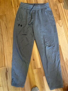 Under Armour Men's Heather Gray Athletic Joggers